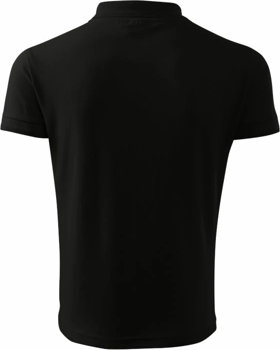 Maicë polo Malfini për meshkuj, e zezë