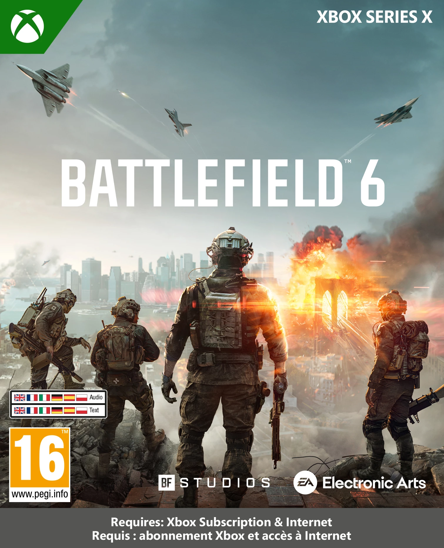 Lojë Xbox Series X Electronic Arts Battlefield 6, PEGI 16