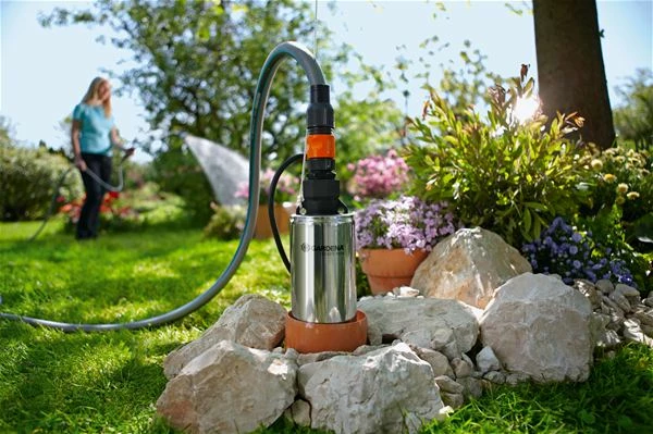 Pompë zhytëse për pus të thellë Gardena INOX 6000/5 (1492-20), 950W, 6000 l/h, 5 bar, 50 m, kabllo 22 m, inoks