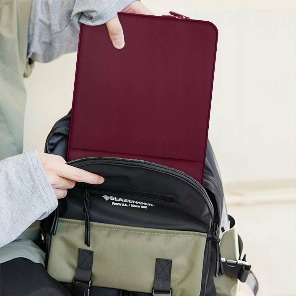 Mbështjellës neopren për laptop Tech-Protect Neopren Laptop 15-16\", Mulberry e kuqe