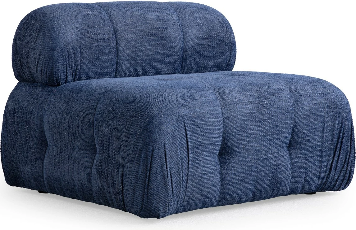 Karrige një vendëshe Atelier del Sofa, Petite O1, ngjyrë blu nate