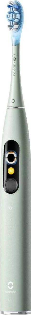 Furçë dhëmbësh sonike Oclean X Ultra 20, 32 nivele intensiteti, 5 mënyra pune, e gjelbër