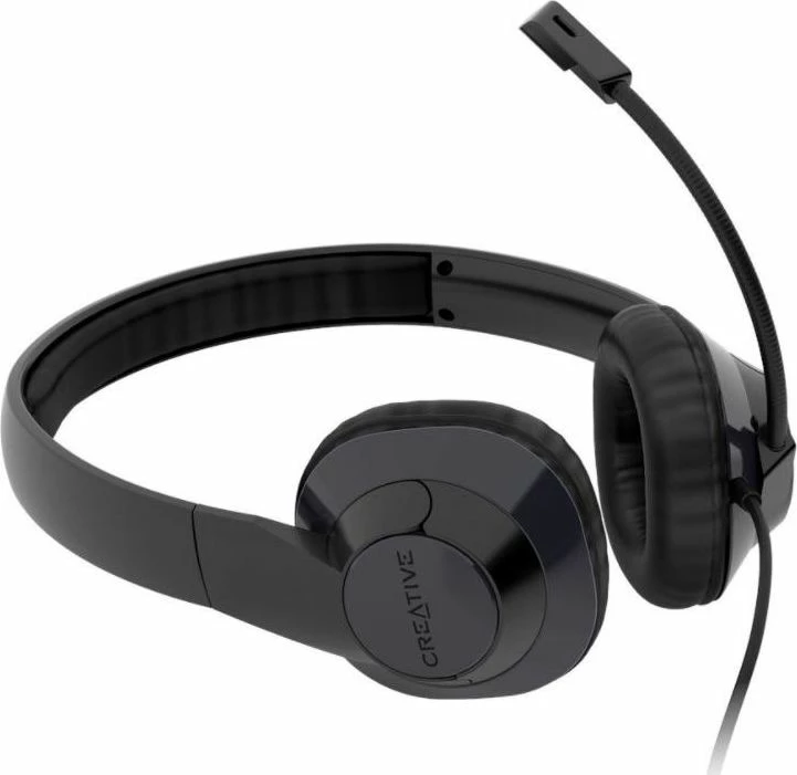 Kufje Creative HS720 V2 51EF0960AA000 USB me kabllo, 2 m, me mikrofon dhe telekomandë, të zeza