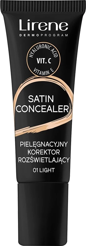 Concealer për femra Lirene Satin Concealer 01 Light, 10ml