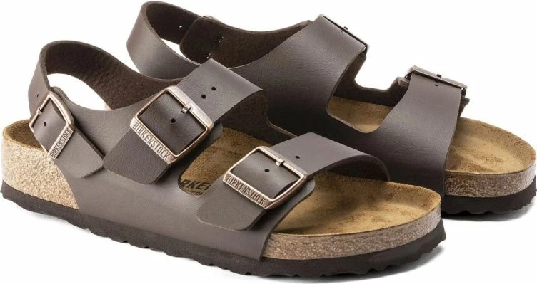 Sandale për meshkuj Birkenstock, kafe
