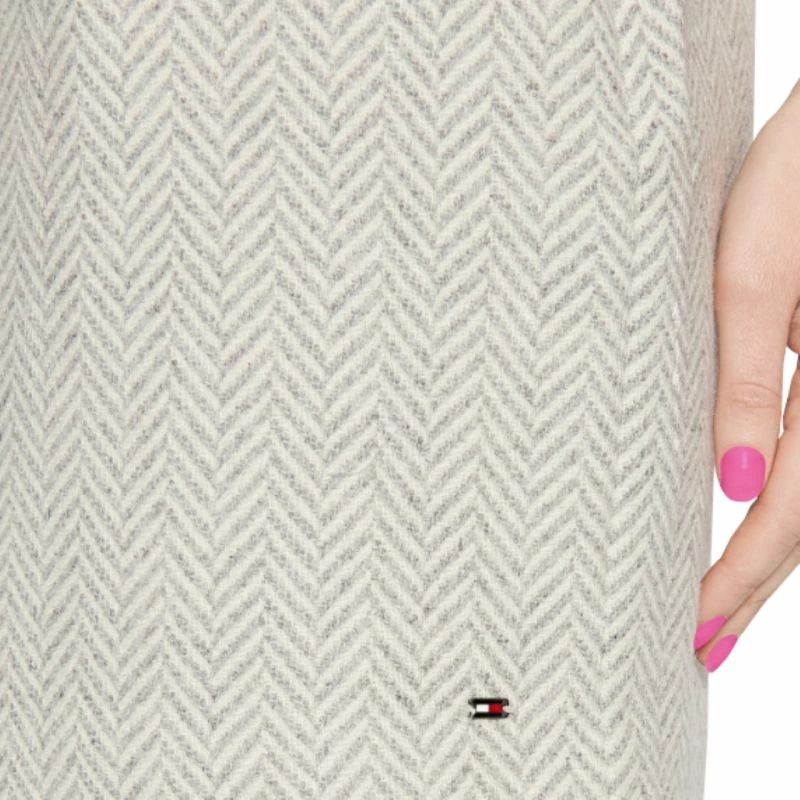 Fustan Tommy Hilfiger, modeli Wool Blend, për femra