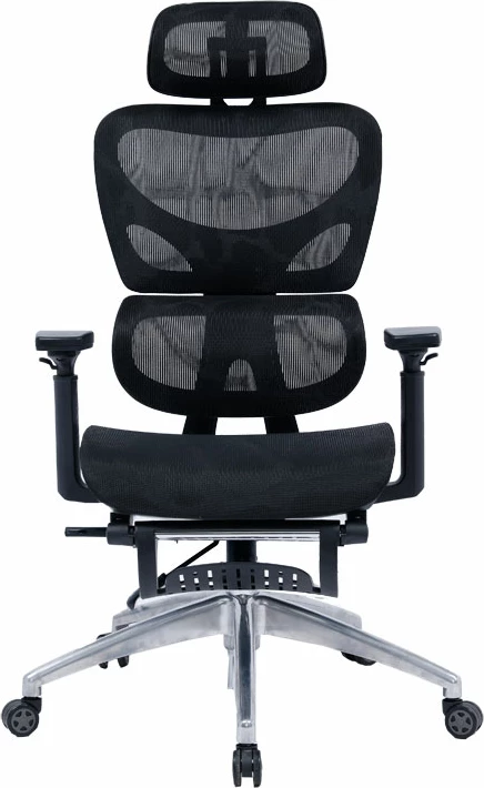 Karrige për zyre Thelonius, e zezë