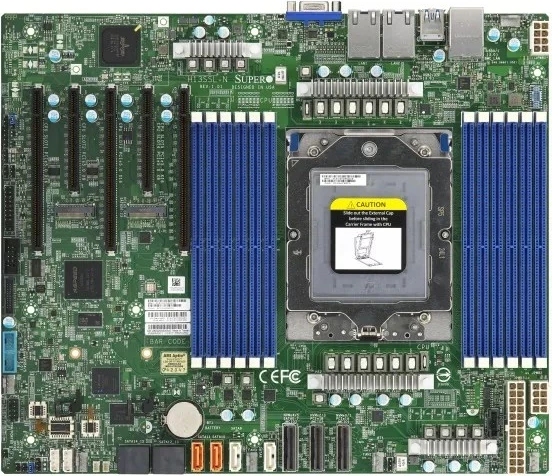 Pllakë amë Supermicro MBD-H13SSL-N-O, Socket SP5, ATX, për serverë