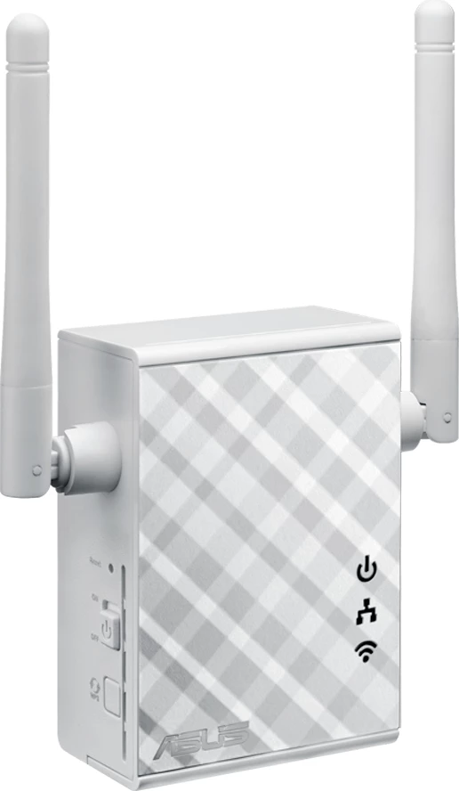 Zgjerues WiFi ASUS RP-N12 N300 WiFi 4 (802.11n), i bardhë