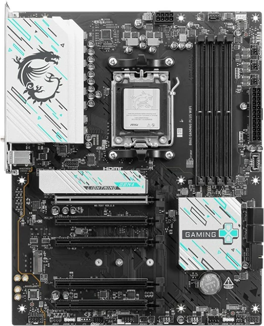 Pllakë amë MSI B840 GAMING PLUS WIFI, Socket AM5, DDR5, ATX, Wi-Fi 7