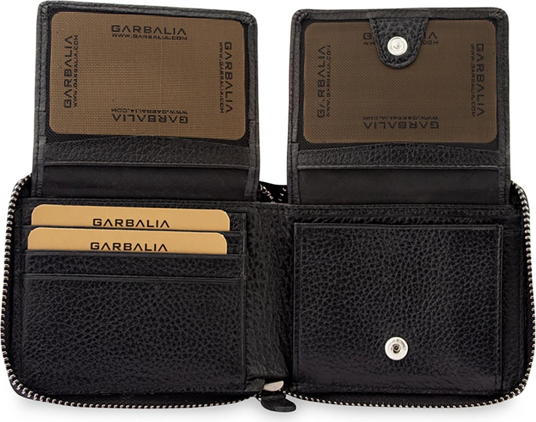 Portofol unisex Zoozie Bags, Carole, ngjyrë e zezë