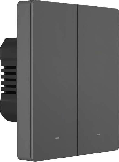 Switch i mençur Sonoff M5-2C-80, 2-kanalësh, WiFi, për kornizë, grafit