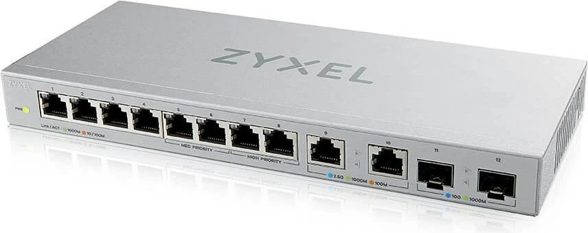Switch Zyxel XGS1010-12-ZZ0102F, Gri