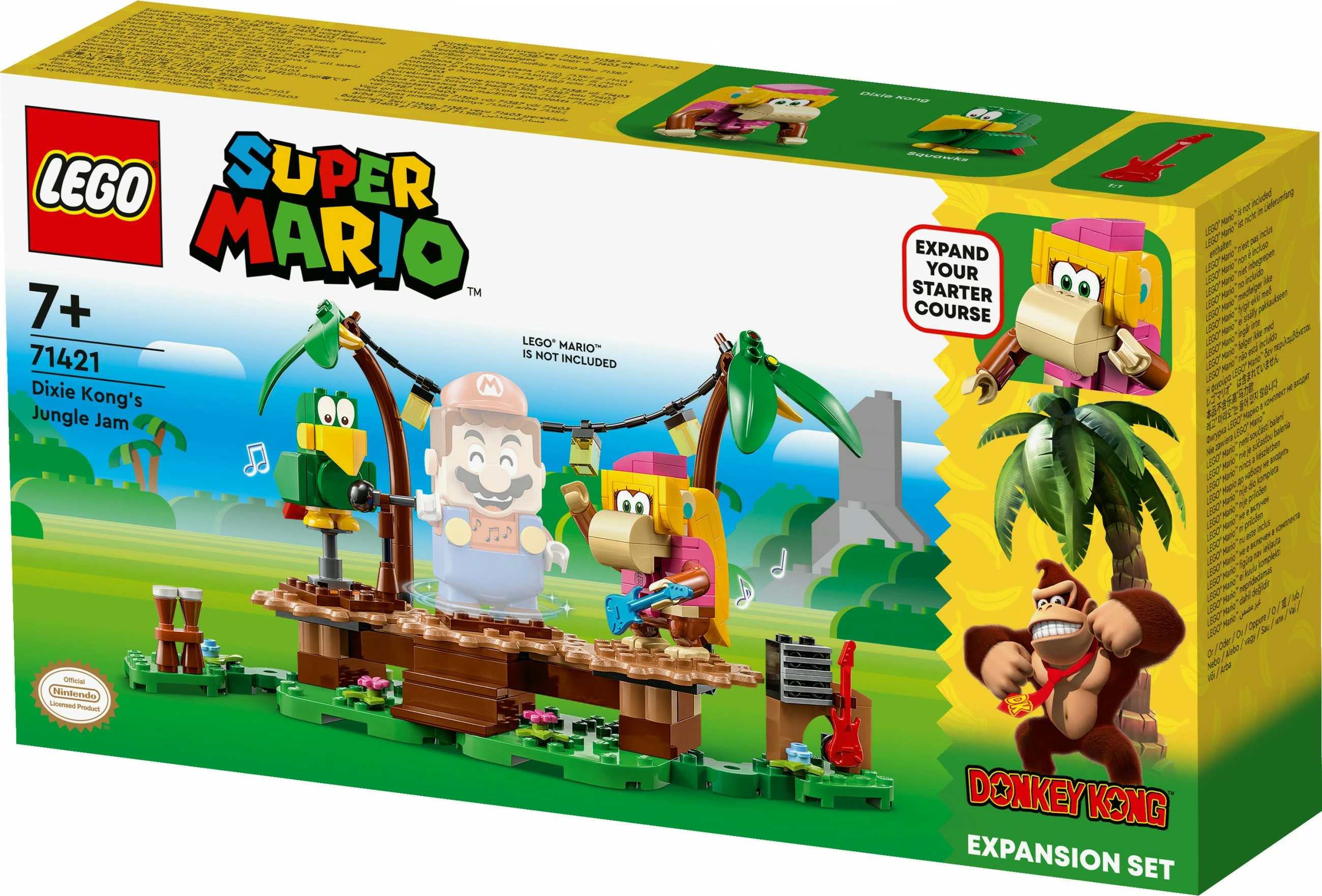 Set ndërtimi LEGO Dixie Kong's Jungle Jam, 174 pjesë, shumëngjyrëshe