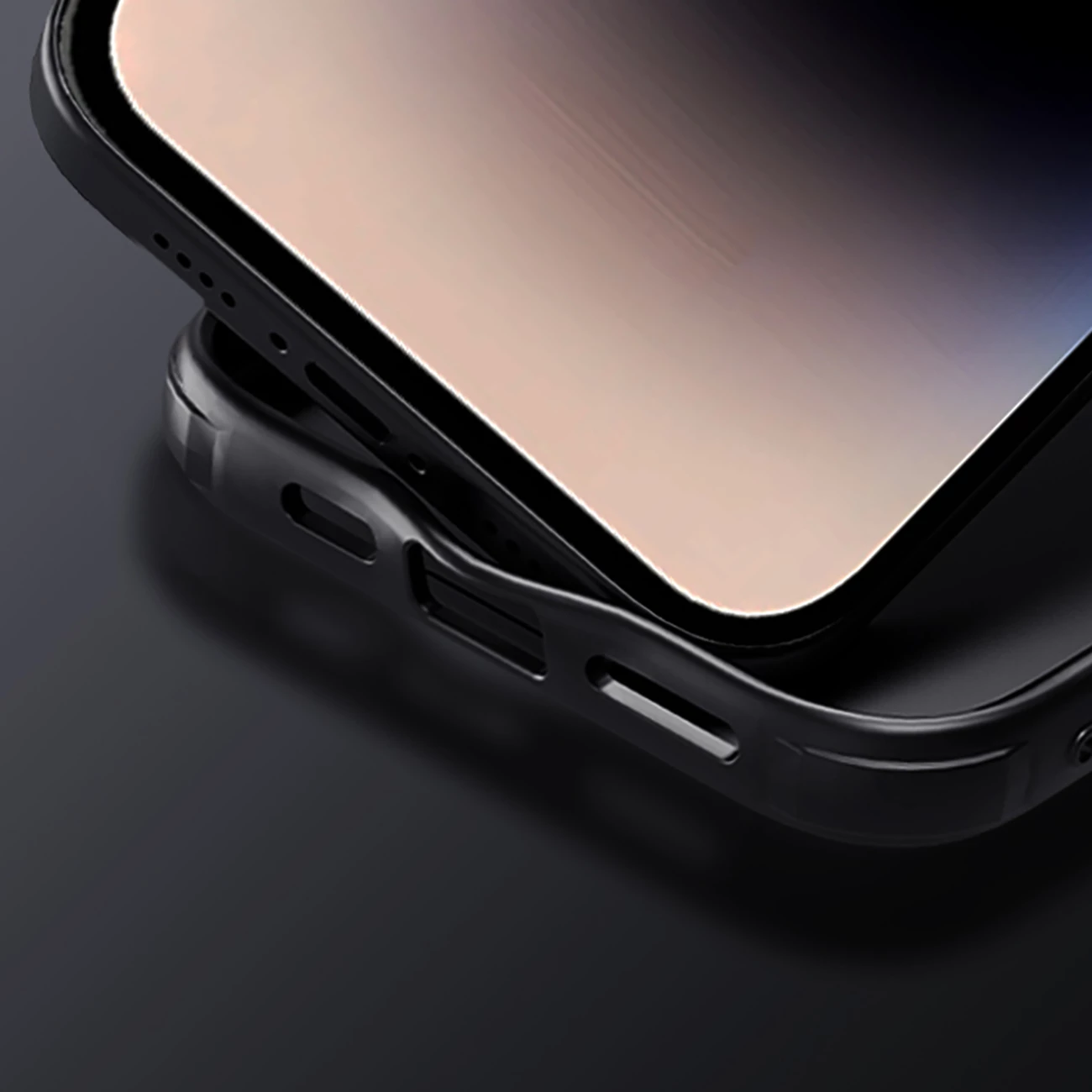 Mbështjellës Nillkin CamShield Pro Magnetic për iPhone 16 Pro Max, i zi