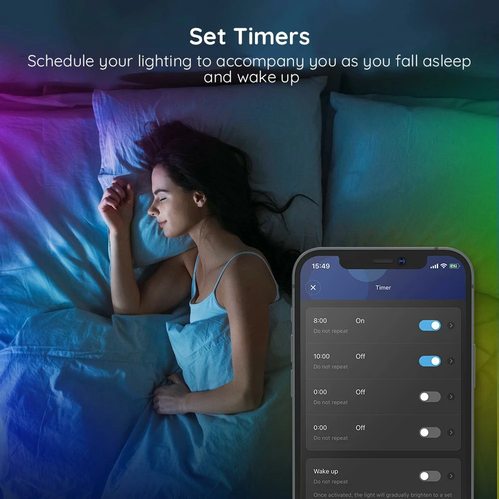 Shirit LED RGB smart Govee LED Strip Light 2x5 m