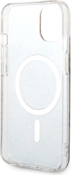 Set mbështjellës Guess GUBPP14SH4EACSW me karikues wireless për iPhone 14 6.1", kafe, MagSafe
