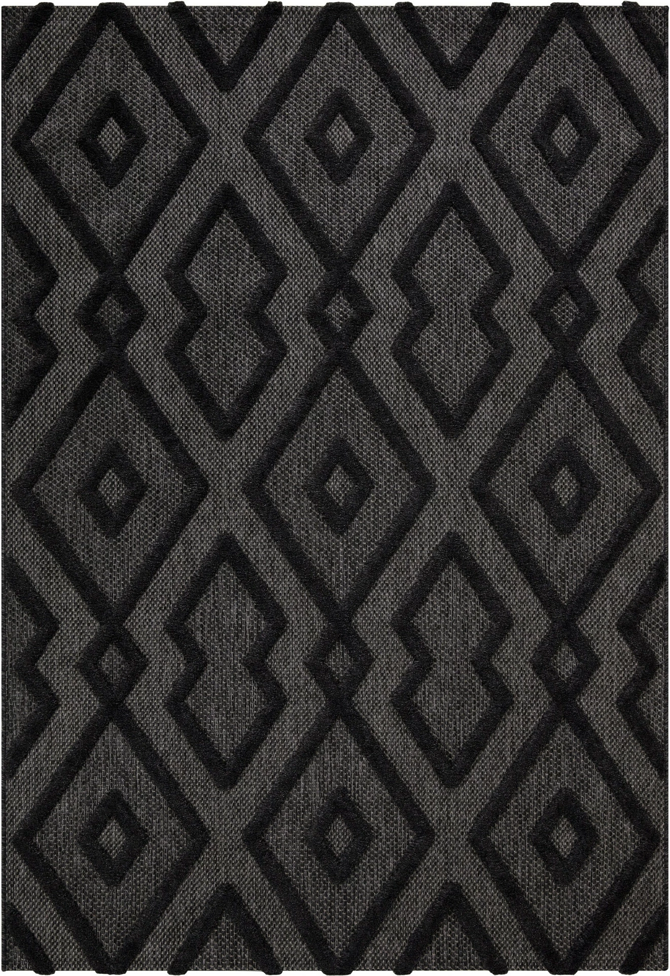 Qilim (200 x 290) Conceptum Hypnose, 58594A, ngjyrë e zezë