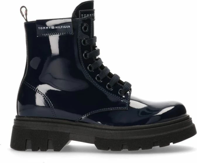 Çizme për femra Tommy Hilfiger, të zeza