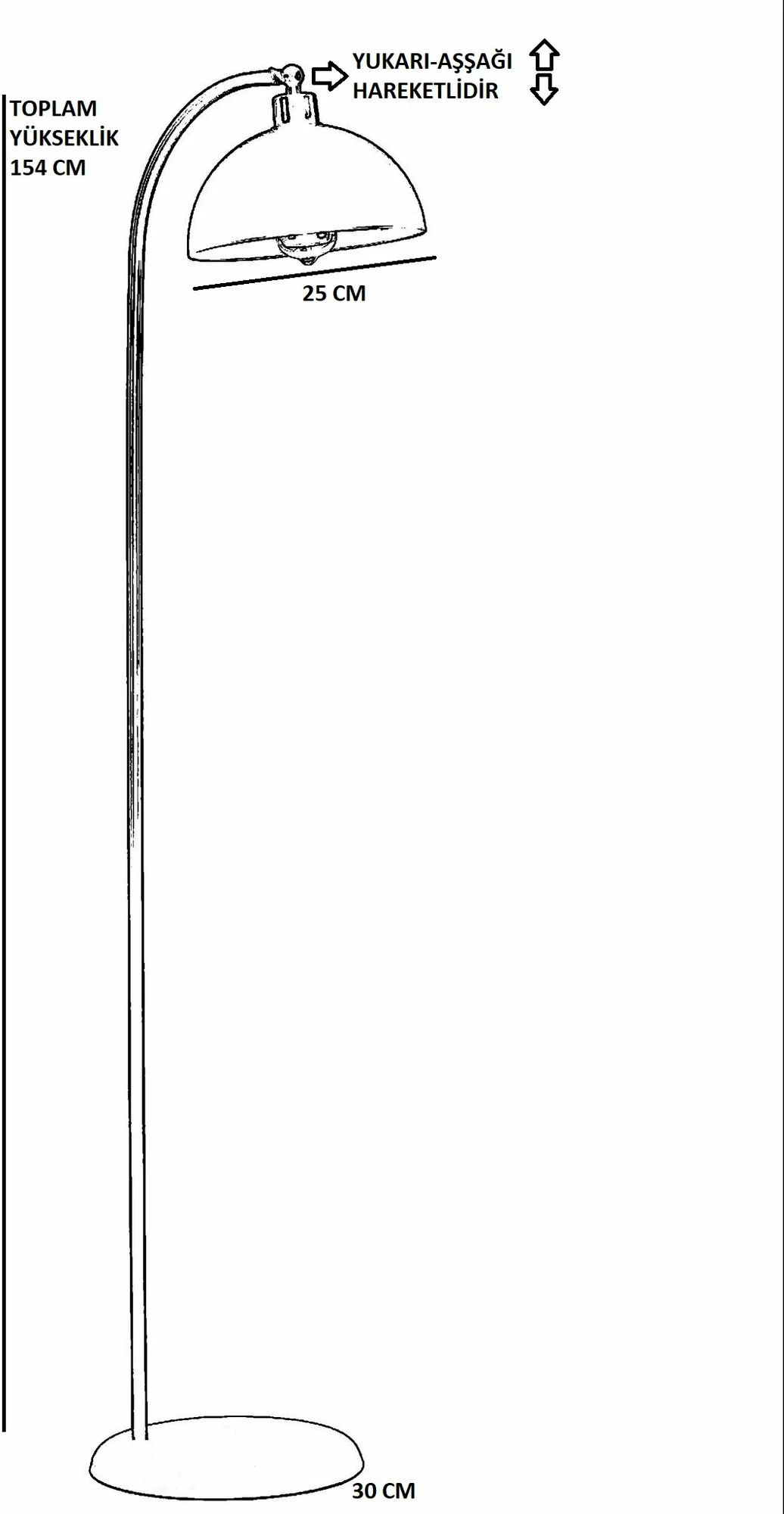 Llambë dyshemeje Opviq, 8916-1, ngjyrë gri