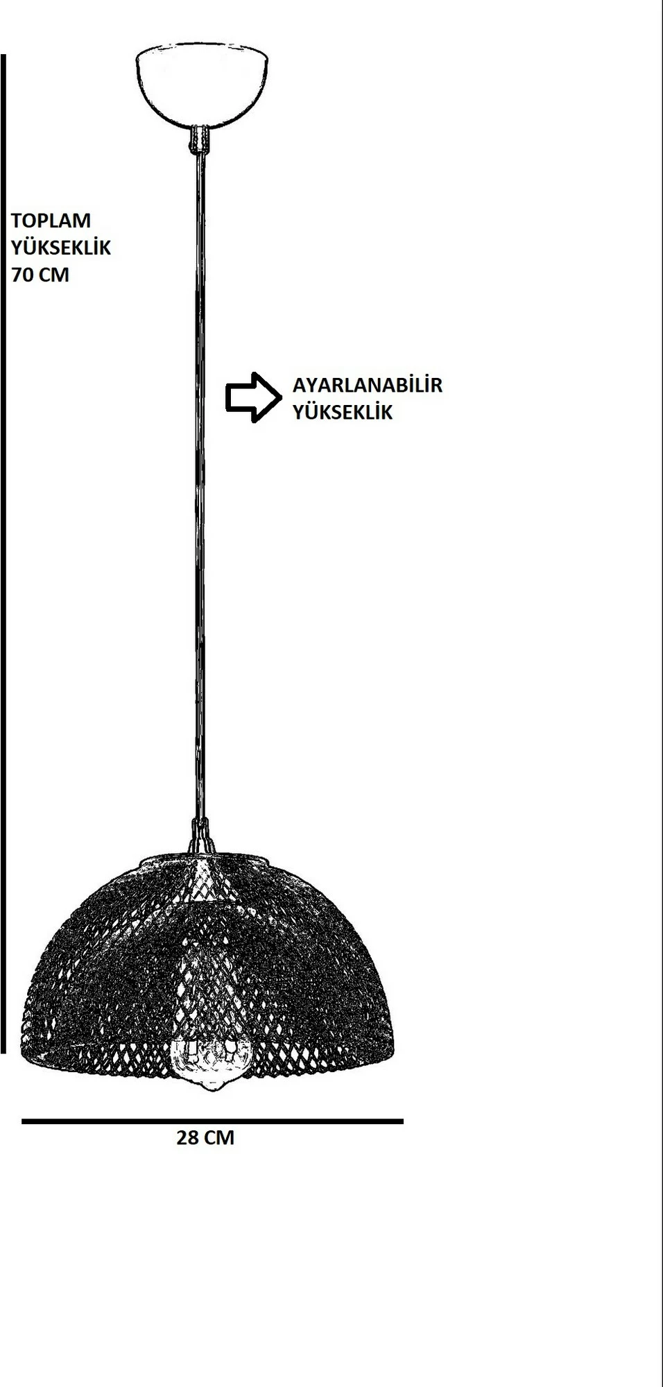 Set llambë tavani dhe tavoline Opviq, 8871-4, ngjyrë antike
