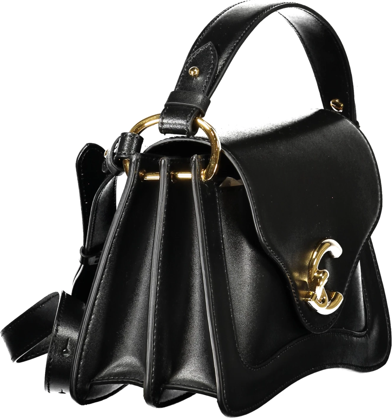 Çantë COCCINELLE C-ME CALF BAG femra, e zezë