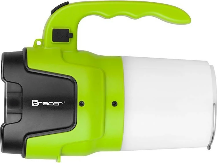 Fener Tracer TRAOSW46895, 1200mAh, 8 LED, i zi/gjelbër