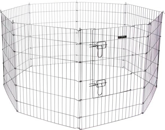 Kafaz modular metalik KERBL Run, 8 pjesë