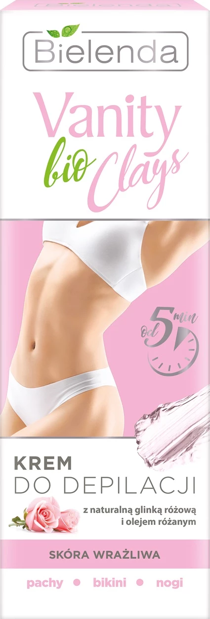 Krem depilues për femra Bielenda Vanity Bio Clays, 100ml
