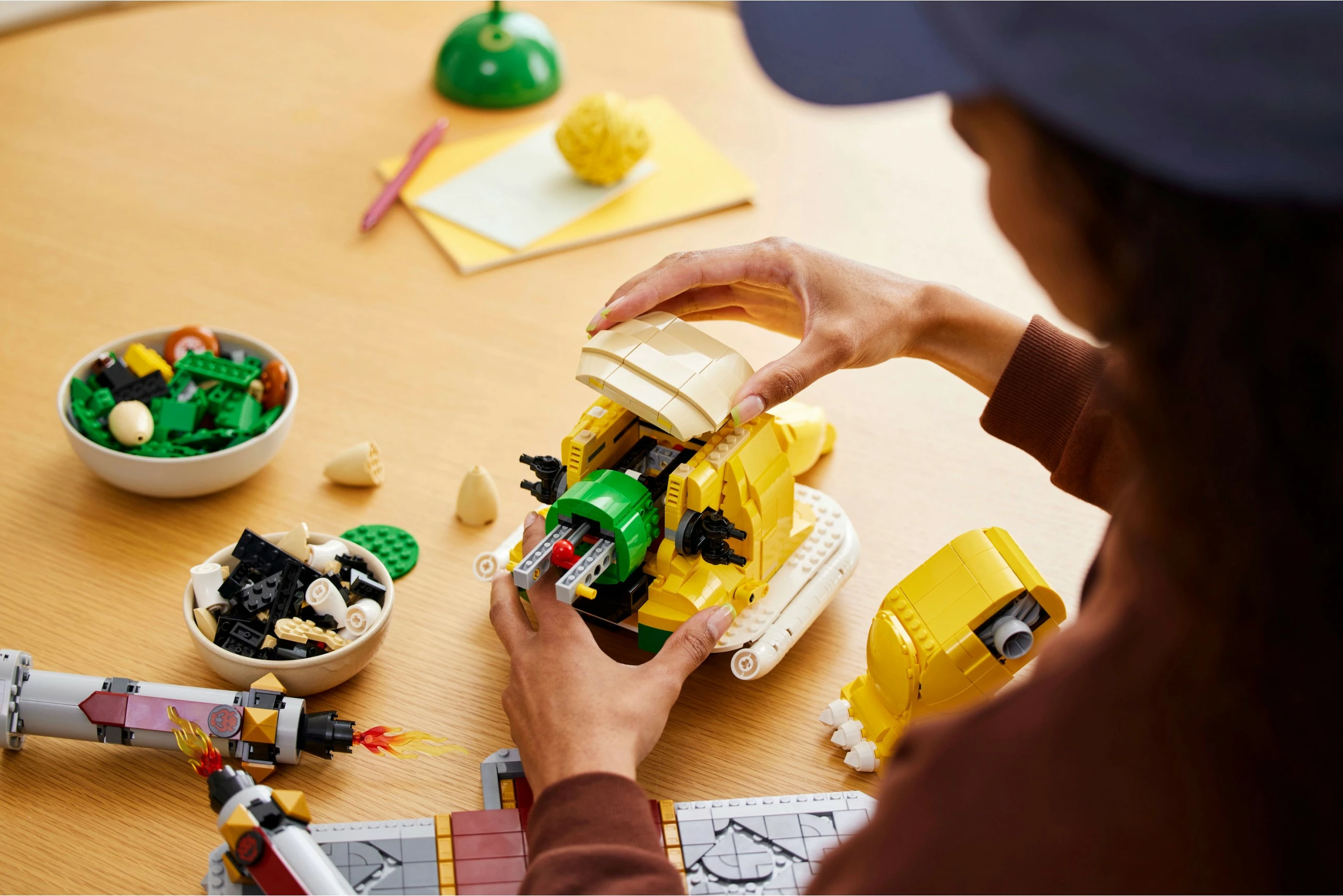 Set ndërtimi LEGO Super Mario The Mighty Bowser, 2807 copë, plastikë, shumëngjyrësh