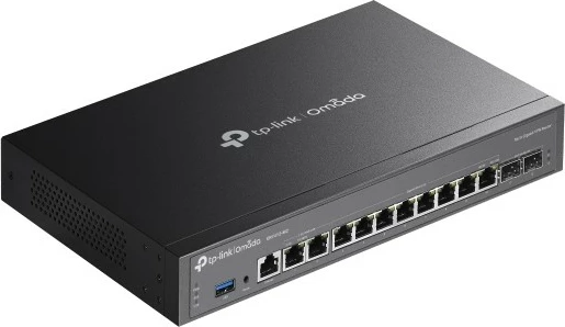 Router TP-Link Omada Multi-Gigabit VPN, Ethernet WAN, 2.5 Gigabit Ethernet, Gigabit Ethernet, Ngjyrë e zezë