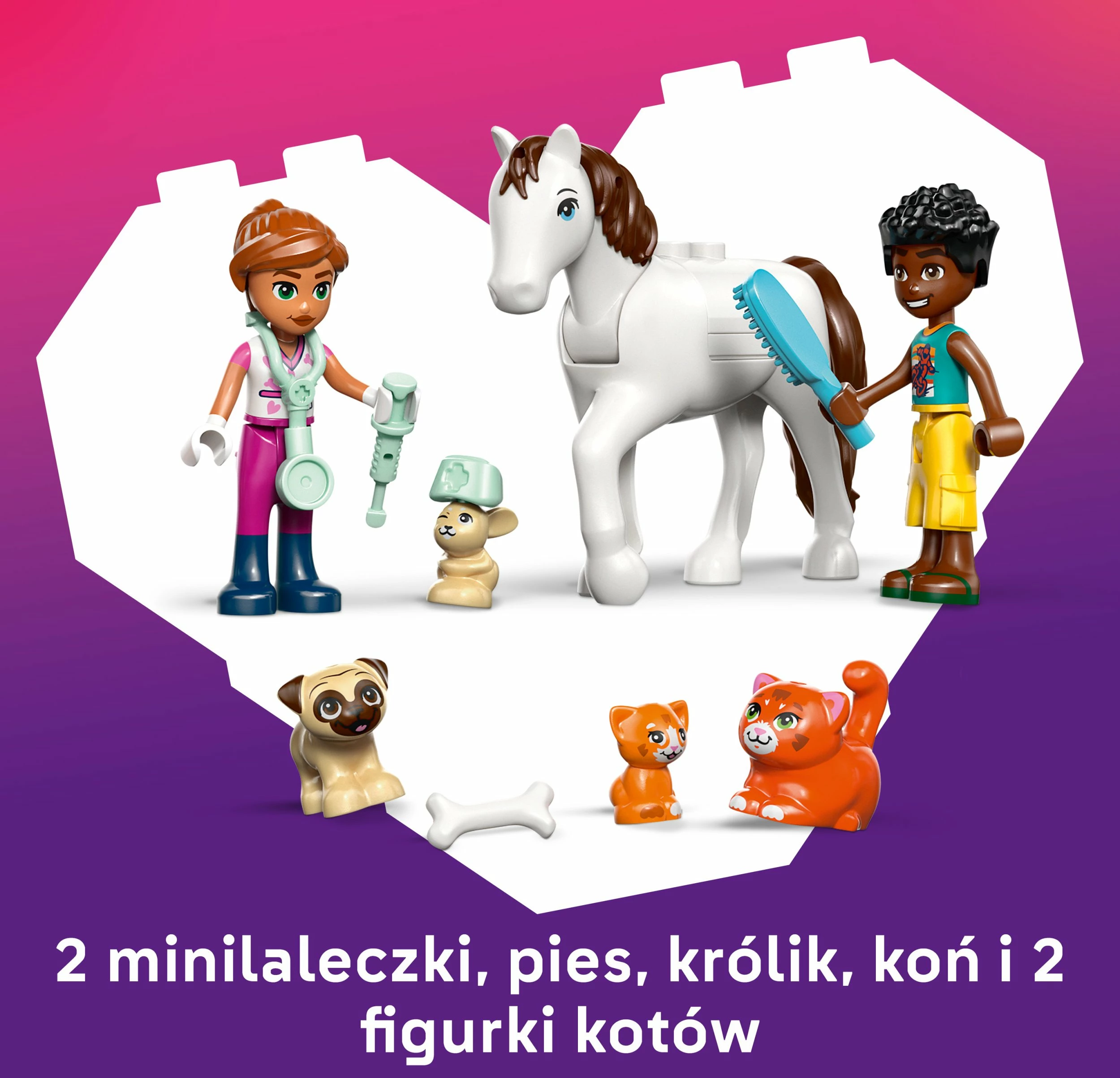Set LEGO Friends Animal Clinic 42696, 141 pjesë (4+)