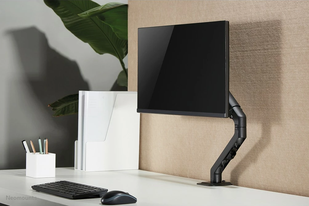 Mbajtës tavoline Newstar FPMA-D650BLACK për ekrane deri 27", i zi