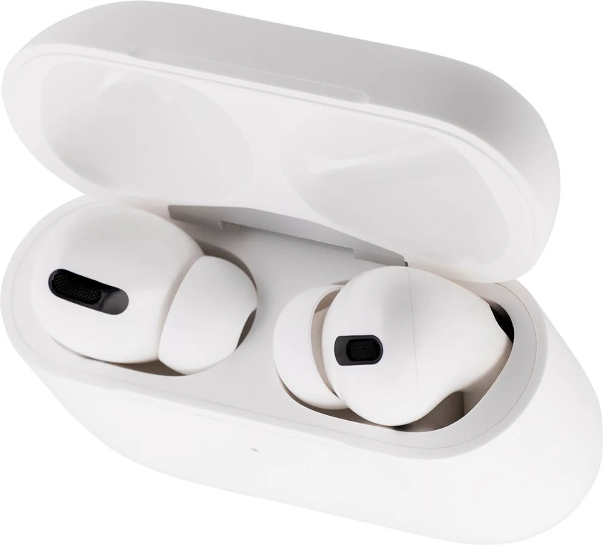 Kufje Apple AirPods Pro 1, Bluetooth, me kuti karikimi, të bardha, të riparuara