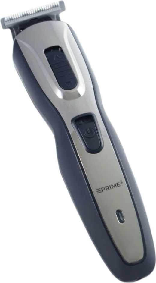 Trymer PRIME3 STR11, multifunksional, për mjekër, flokë, vetulla, veshë e hundë, i zi/argjendtë