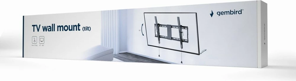 Mbështetëse televizori Gembird WM-80T-01, 37"-80", argjend