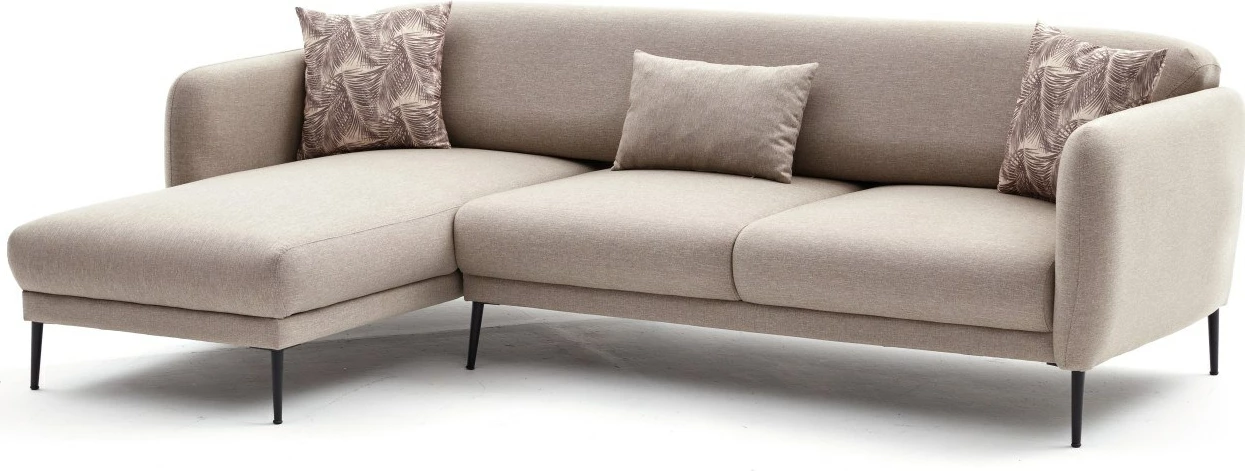 Kënd divan-krevat Venus L, ngjyrë krem