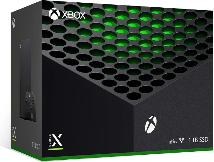 Konzolë lojërash Microsoft Xbox Series X, 1000 GB, Wi-Fi, E zezë