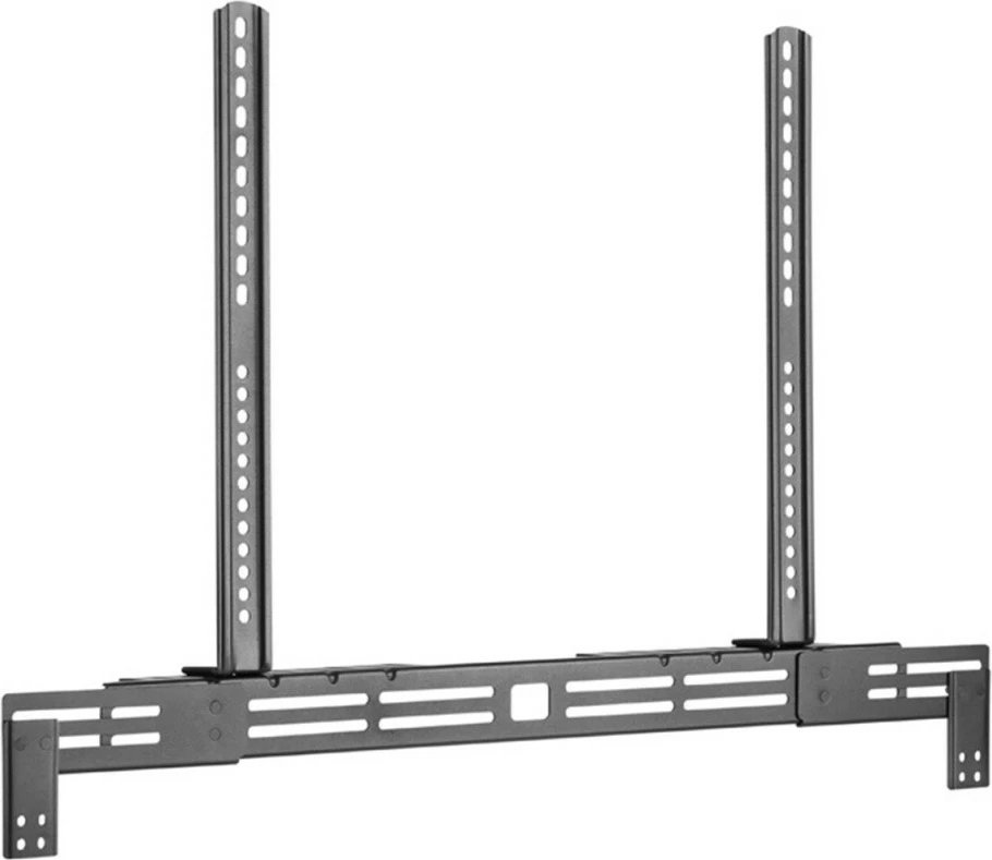 Mbajtëse soundbar Maclean MC-843, metal, për TV, e zezë