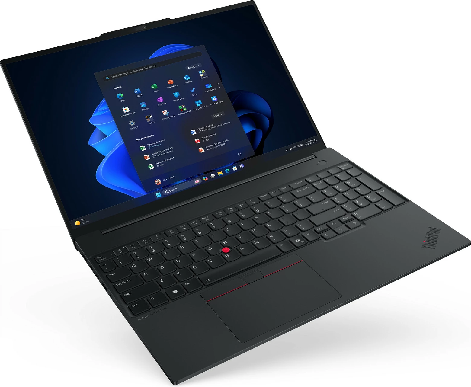 Laptop Lenovo ThinkPad E16 G3 22AY, Core Ultra 5 228V, 32GB RAM, 512GB SSD, 16" WUXGA, Windows 11 Pro, i zi