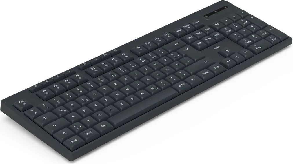 Kasë pa kabllo Hama WK-200, USB, QWERTY, e zezë