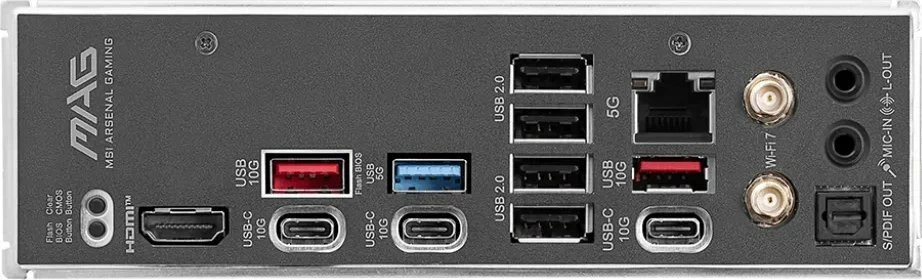 Pllakë amë MSI MAG B850 TOMAHAWK MAX WIFI, ATX, DDR5, Wi‑Fi 7, e zezë
