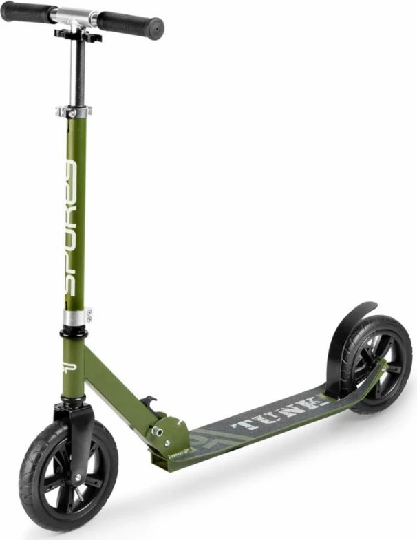 Scooter për fëmijë Spokey Tunk 200, i zi me të gjelbër