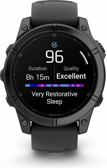 Orë sportive Garmin unisex, e zezë