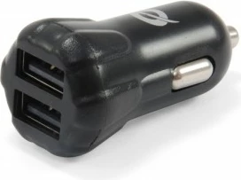 Karikues veture Conceptronic KFZ-Ladegerät, 2xUSB-A, mbajtës celulari, 10W, zi