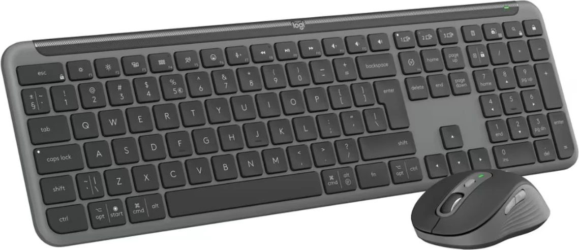 Set maus dhe tastierë, Logitech, MK950 for Business 920-012504, GER layout, grafit