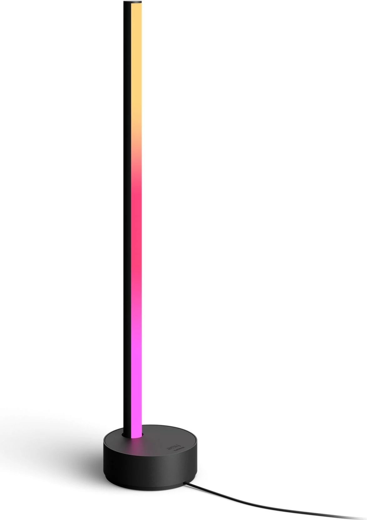 Llambë tavoline Philips Hue Signe gradient, Smart, Bluetooth/Zigbee, LED, Alumini, Ngjyrë e zezë