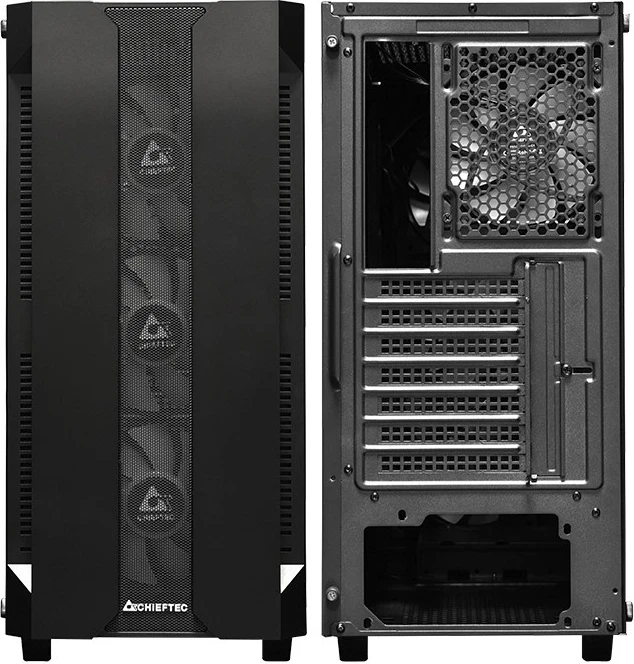 Kasë kompjuteri Chieftec GS-01B-OP, e zezë