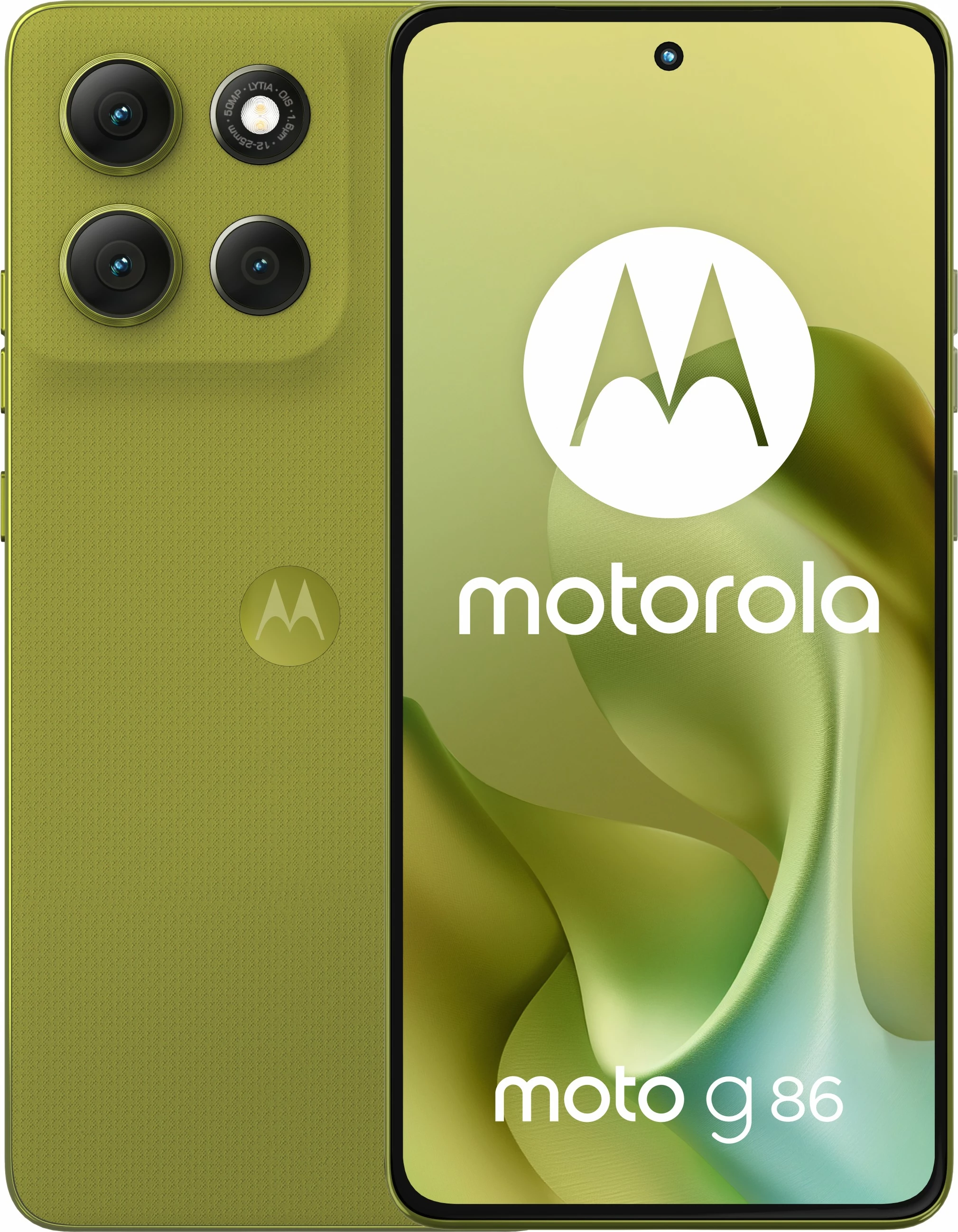 Celular Motorola moto G86, 8GB RAM, 256GB, golden cypress green