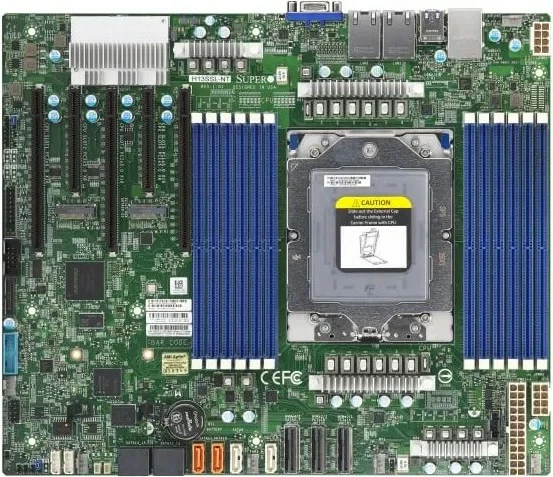 Pllakë amë Supermicro MBD-H13SSL-NT, AMD EPYC, DDR5, ATX